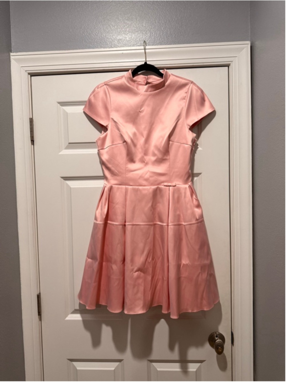 Women's House of CB Pink Backless Mini Dress L - Picture 6 of 16